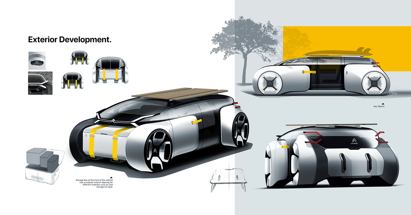 automobile，concept，future，Hand drawn，