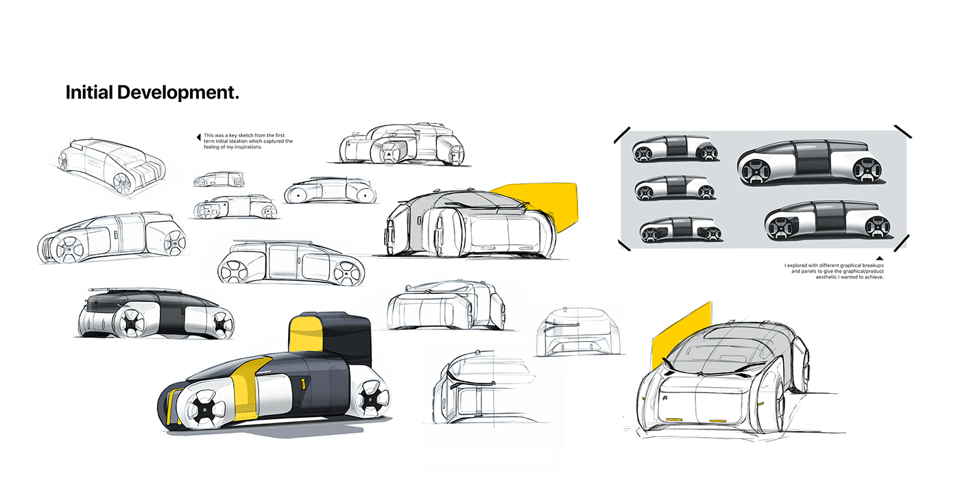 automobile，concept，future，Hand drawn，