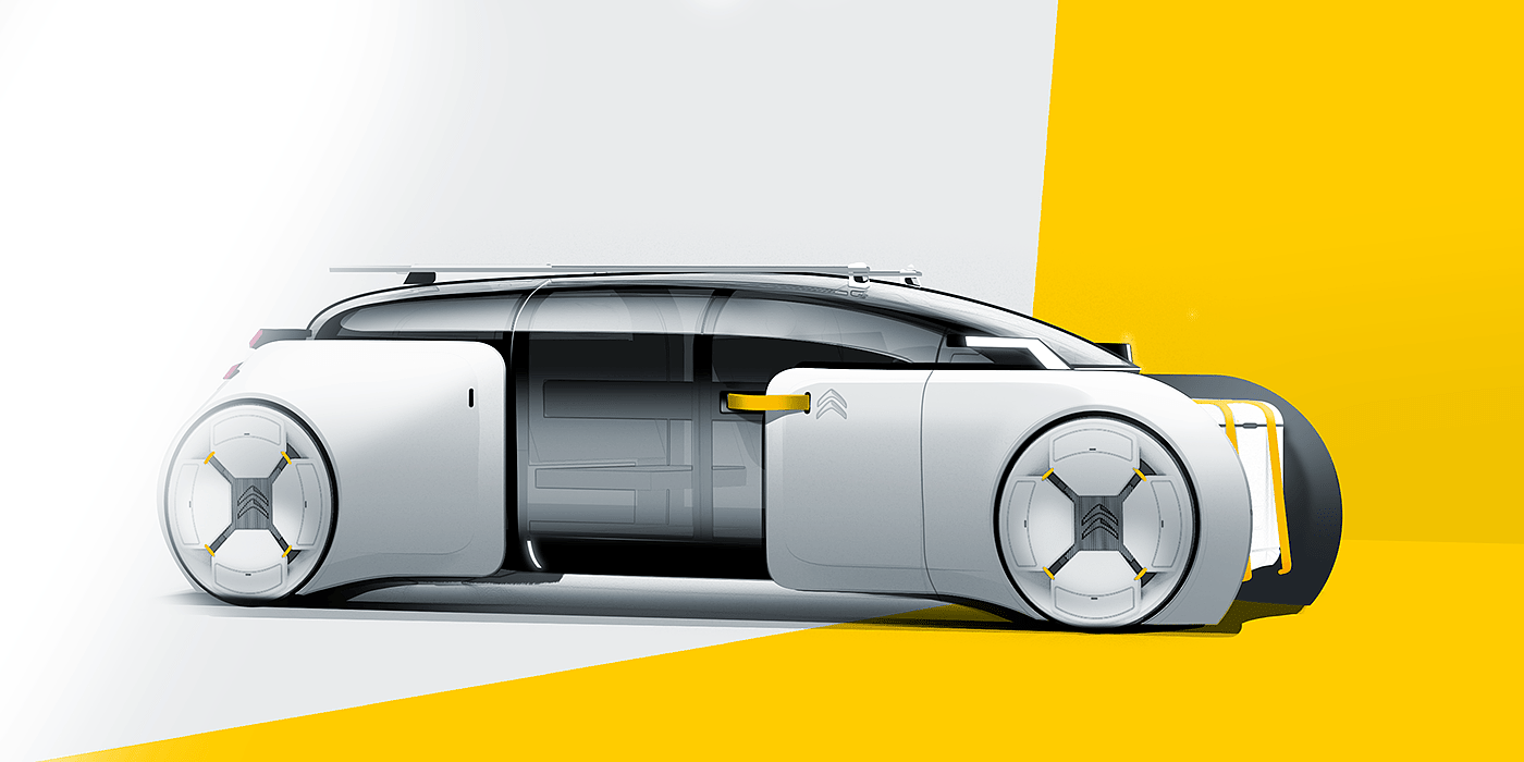 automobile，concept，future，Hand drawn，