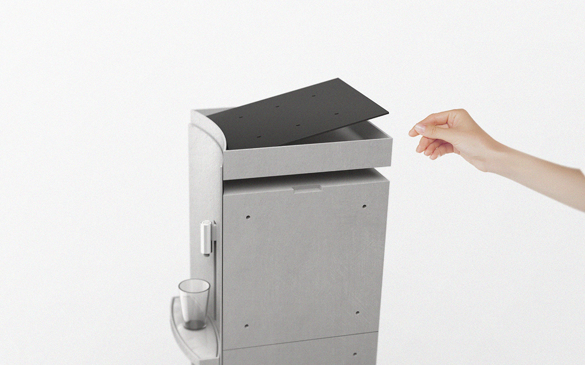 ASA_Water Purifier，Water purifier，Flowerpot，