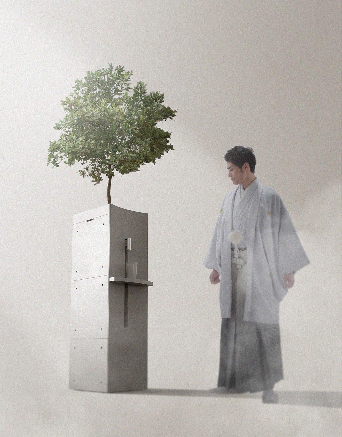 ASA_Water Purifier，Water purifier，Flowerpot，