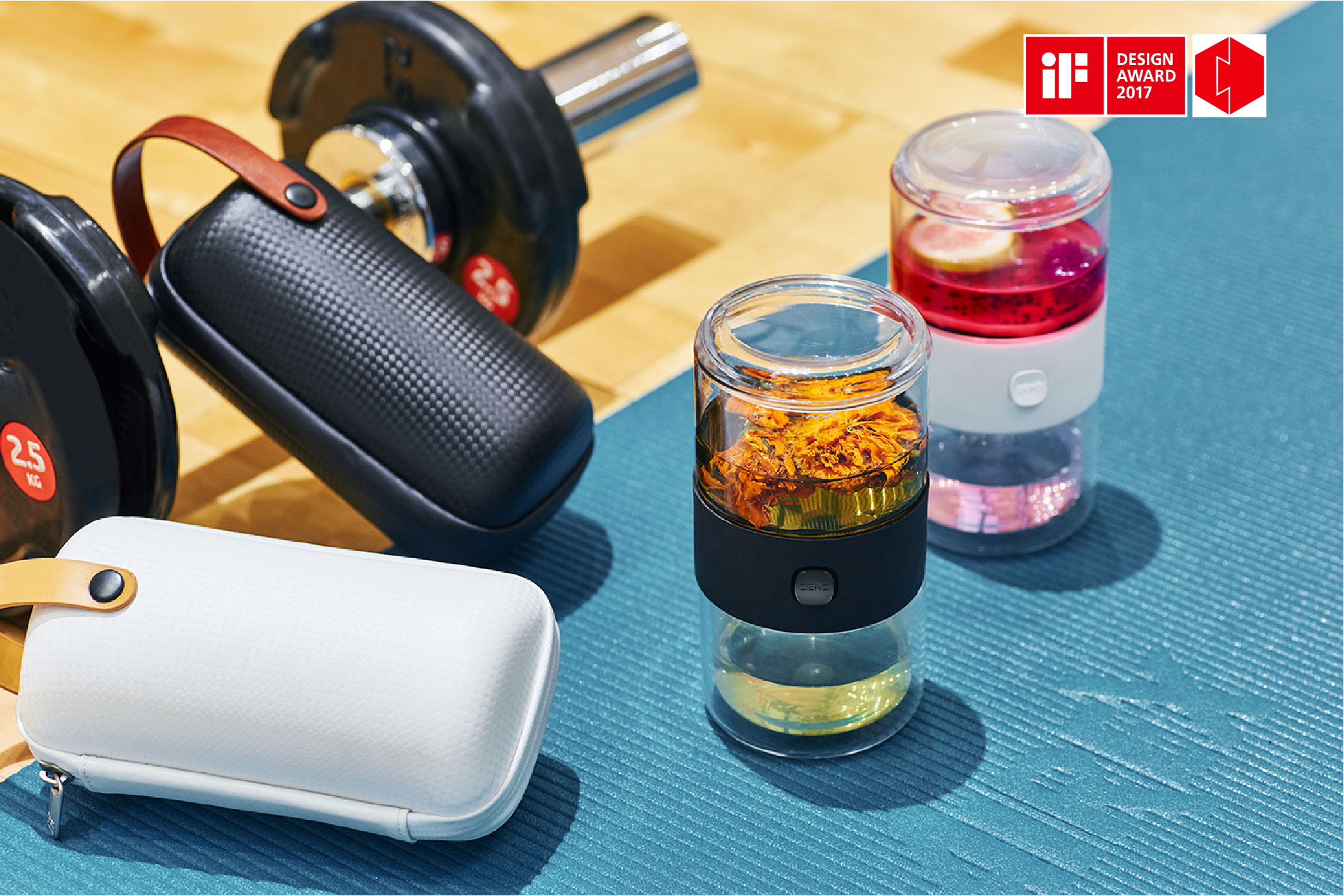 Portable travel tea cup，Original product design，New tea experience，Zhe pin，Young fashion，