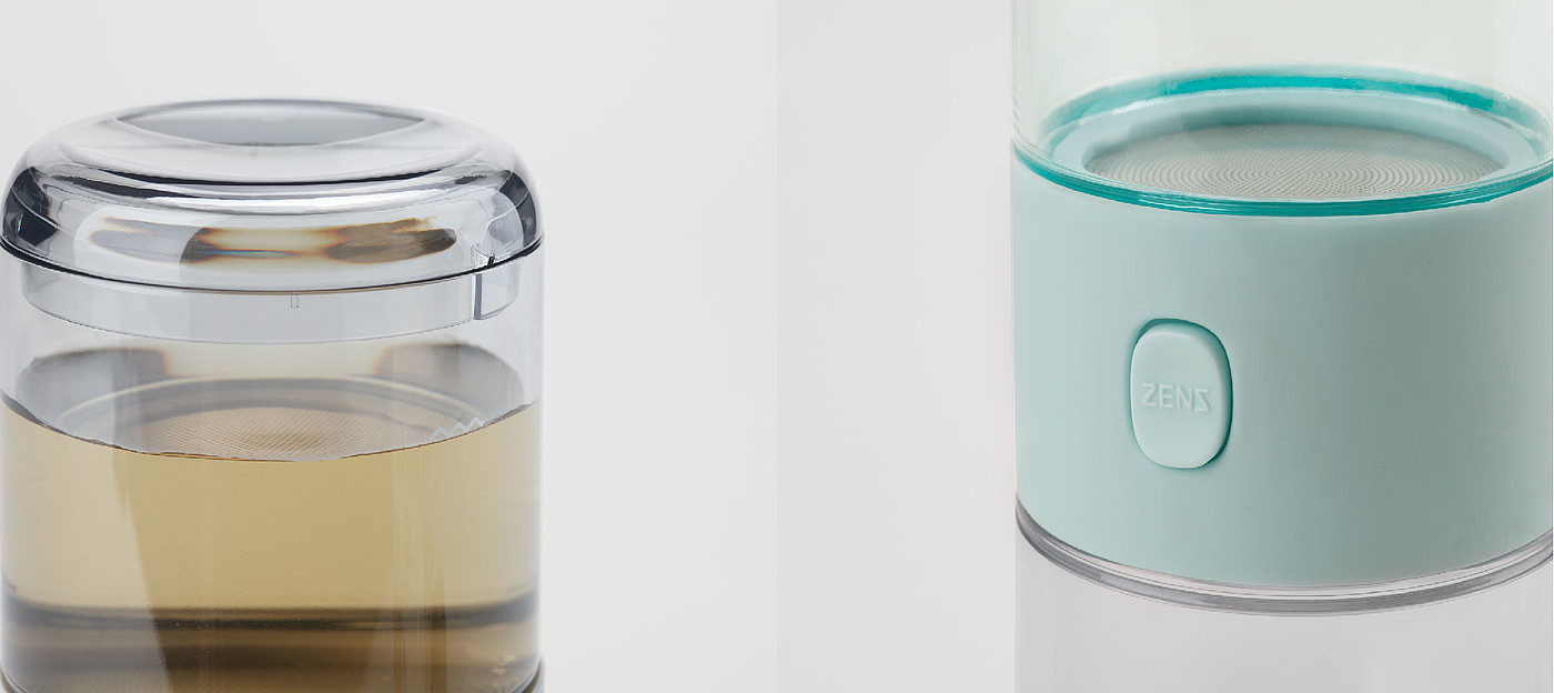 Portable travel tea cup，Original product design，New tea experience，Zhe pin，Young fashion，