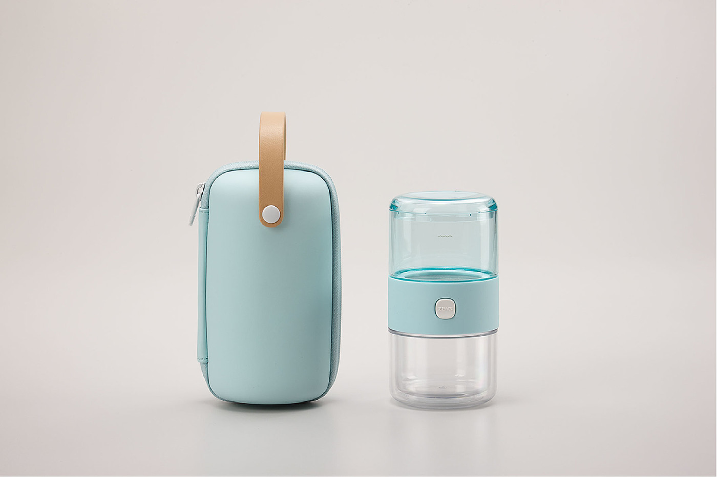 Portable travel tea cup，Original product design，New tea experience，Zhe pin，Young fashion，