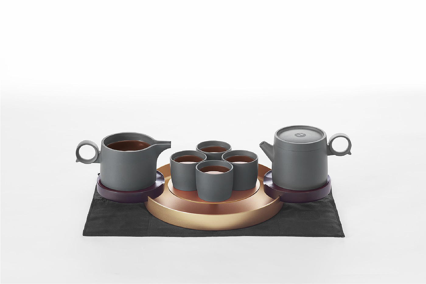 German red dot, if，Portable travel tea set，Original product design，Life aesthetics，Concise, symbolic and storage，