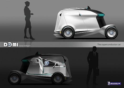 Michelin，Automobile design，Display Board，design sketch，
