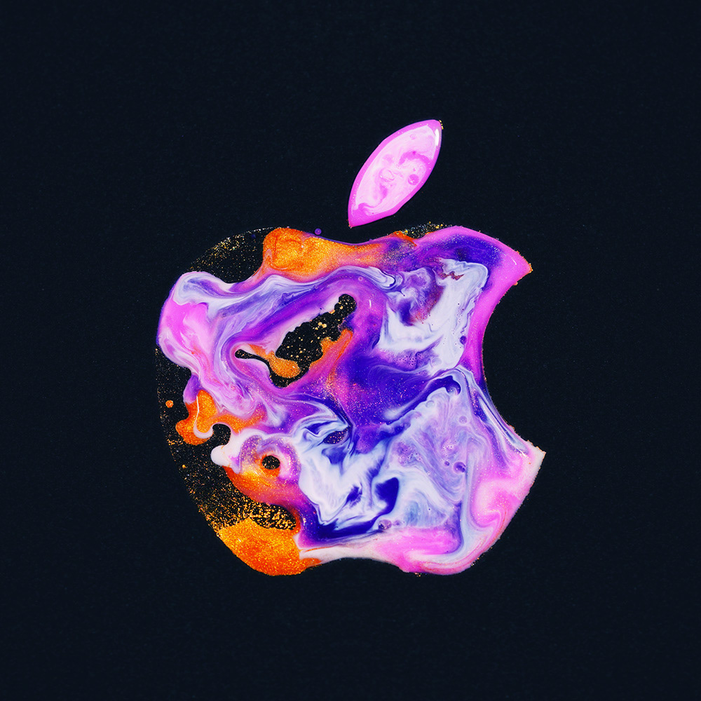 苹果logo艺术