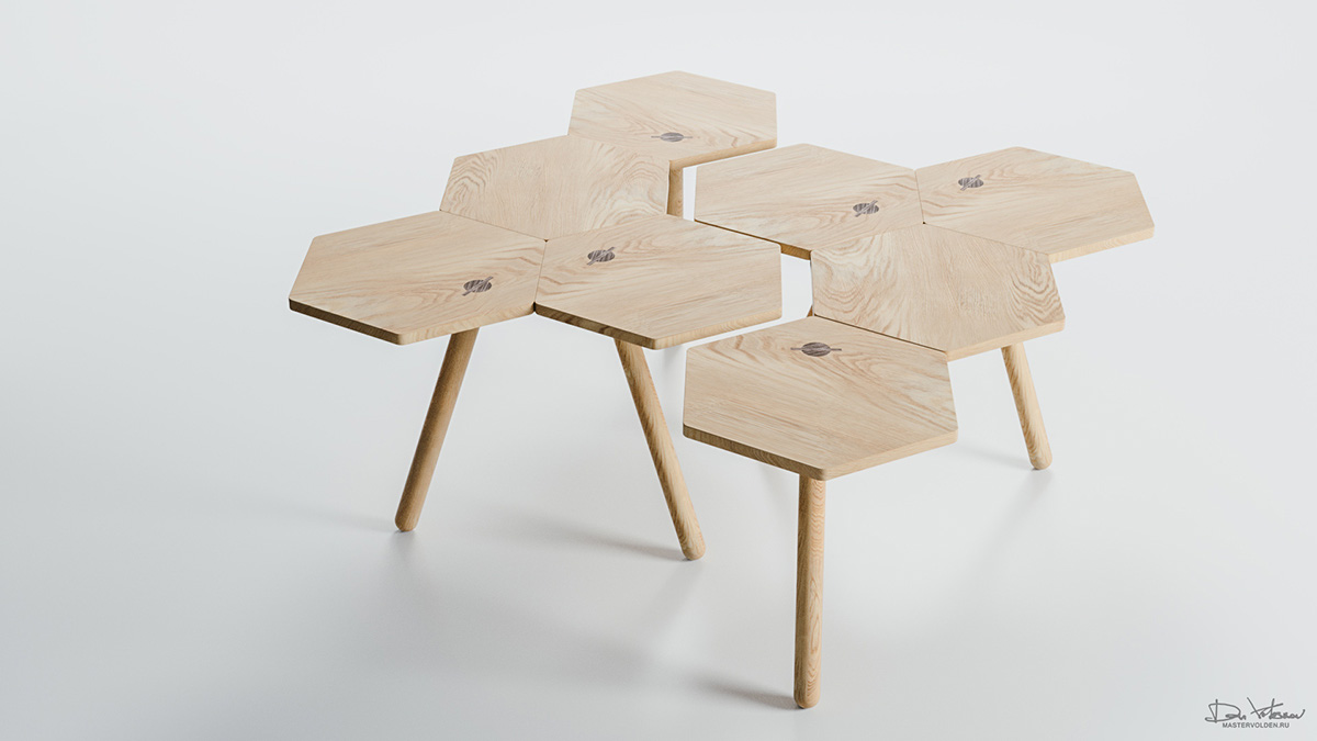 Lean，Table，furniture design ，originality，