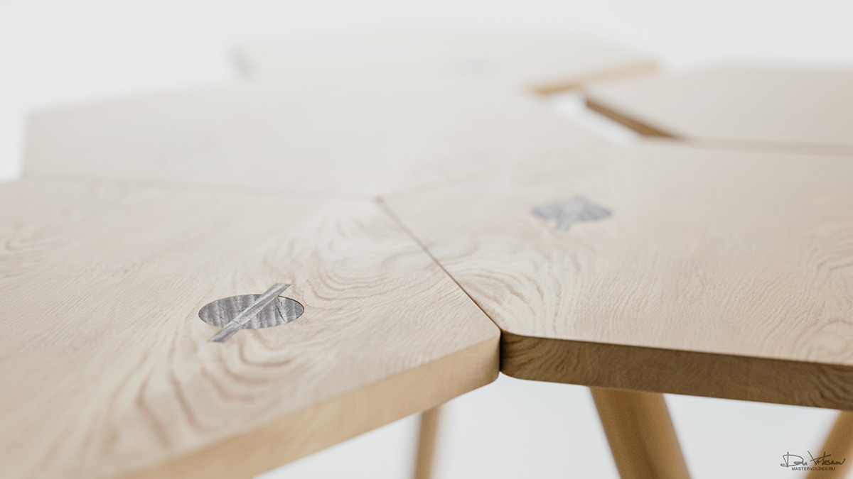 Lean，Table，furniture design ，originality，