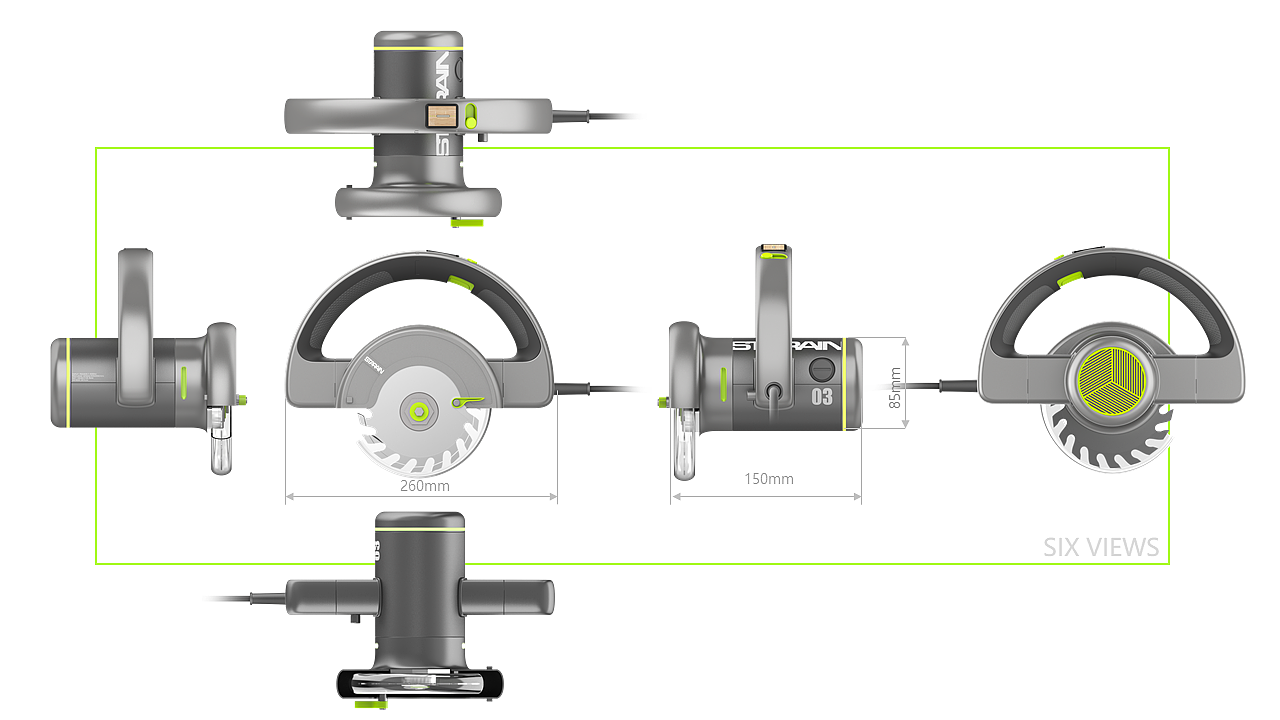 Graduation project multifunctional electric circular saw design，