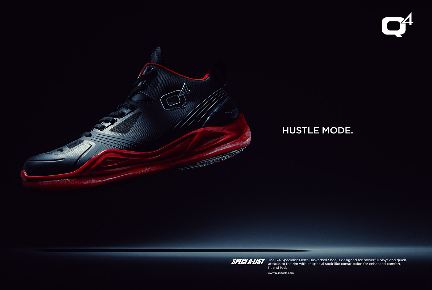 motion，footwear，sneakers，Q4 Sports，