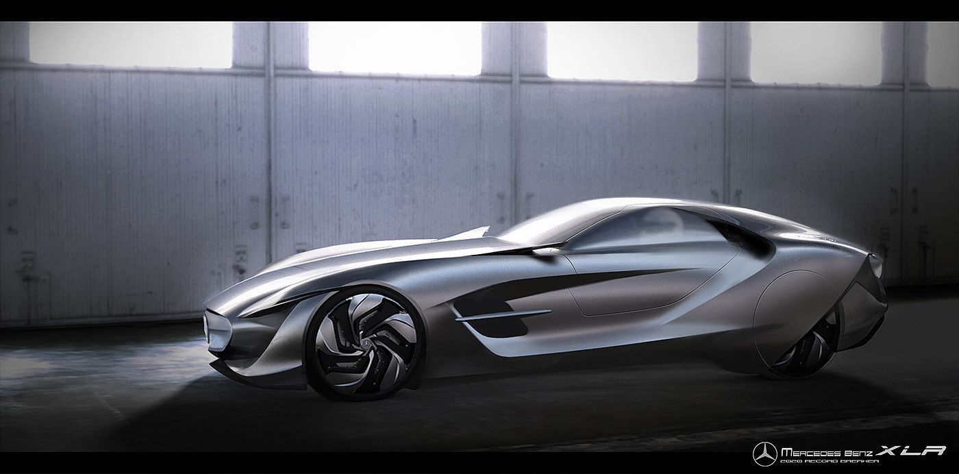 Benz，concept，vehicle，Design，xlr，traffic，tool，