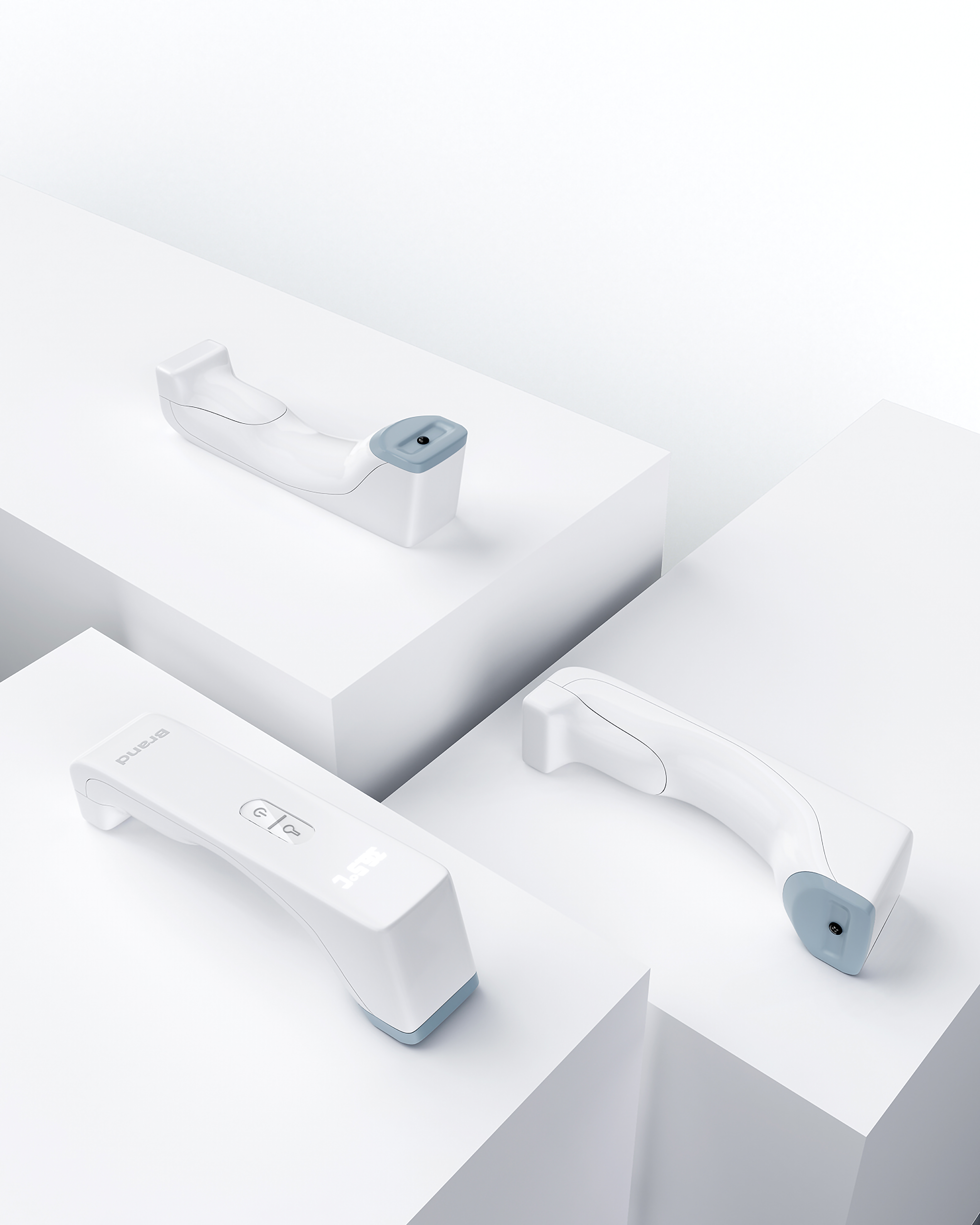 forehead thermometer，Medical white，pure，care，