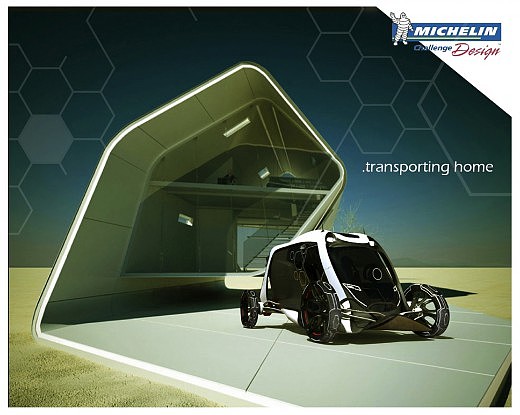 Michelin，Automobile design，Display Board，design sketch，