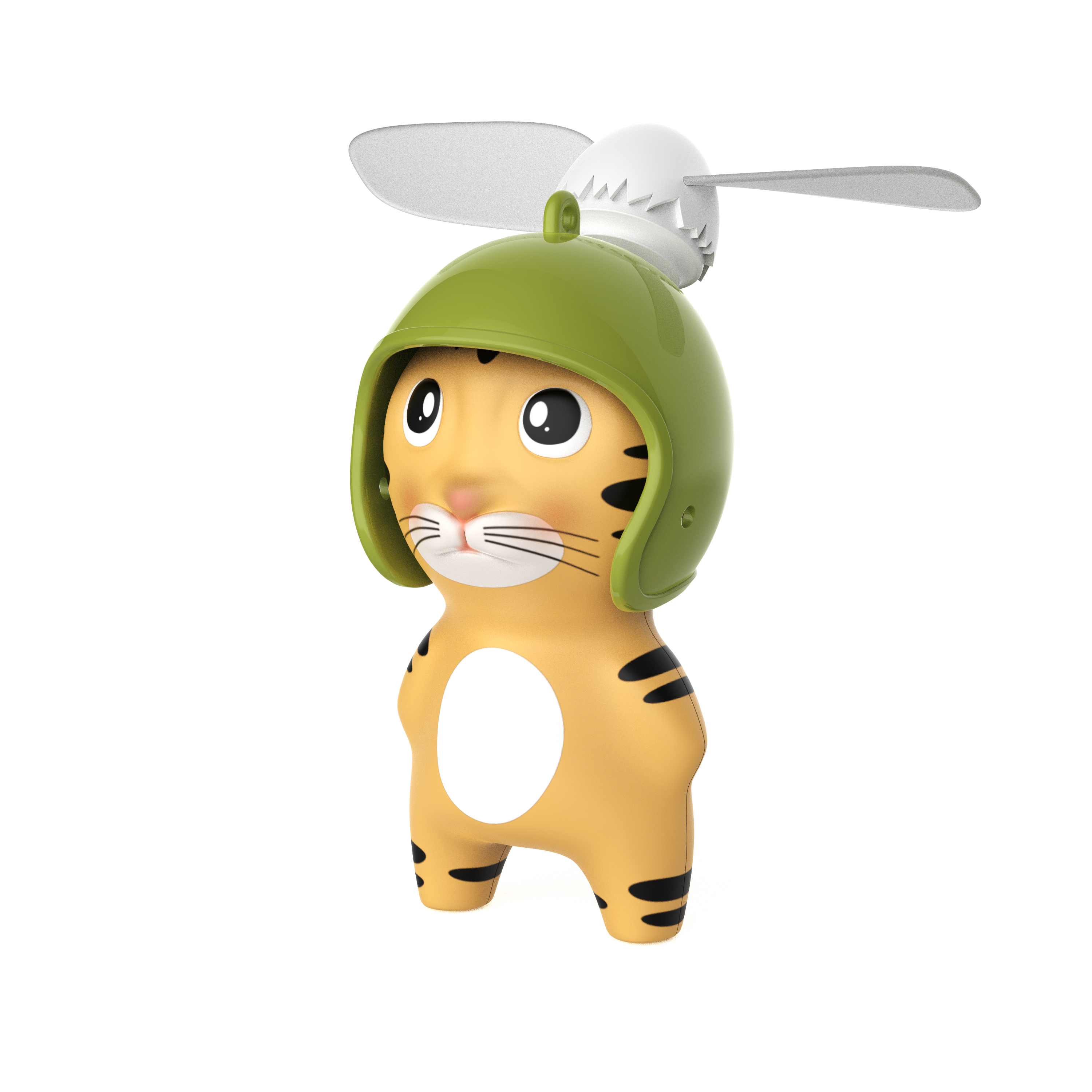 Fan, cartoon, cat，