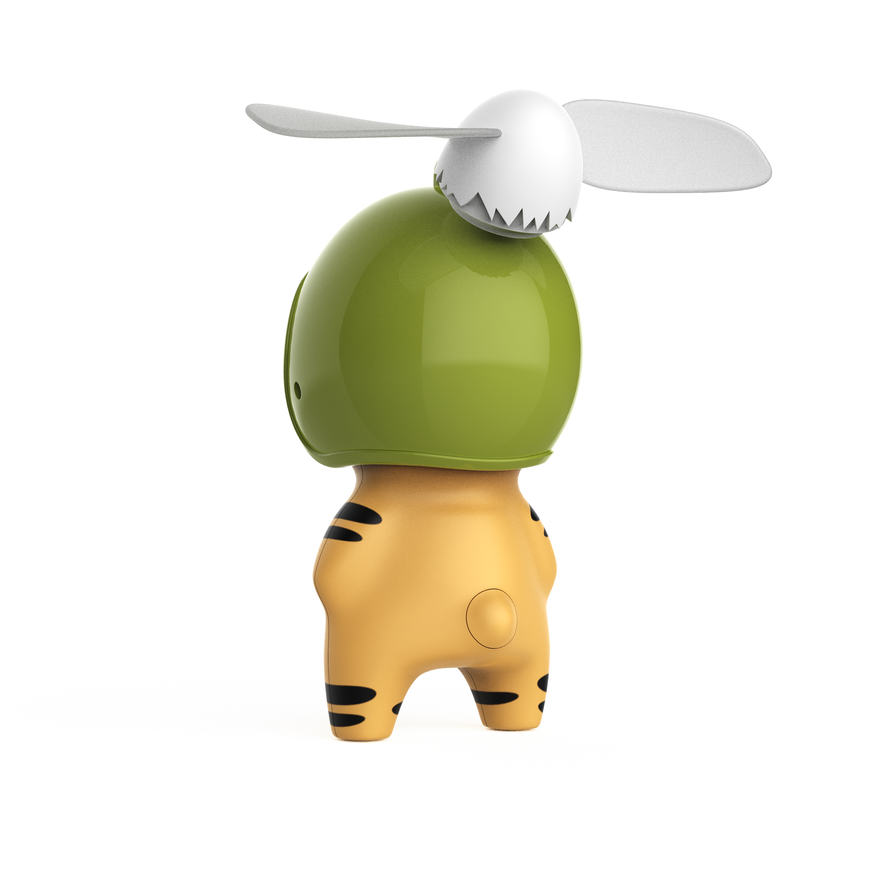 Fan, cartoon, cat，