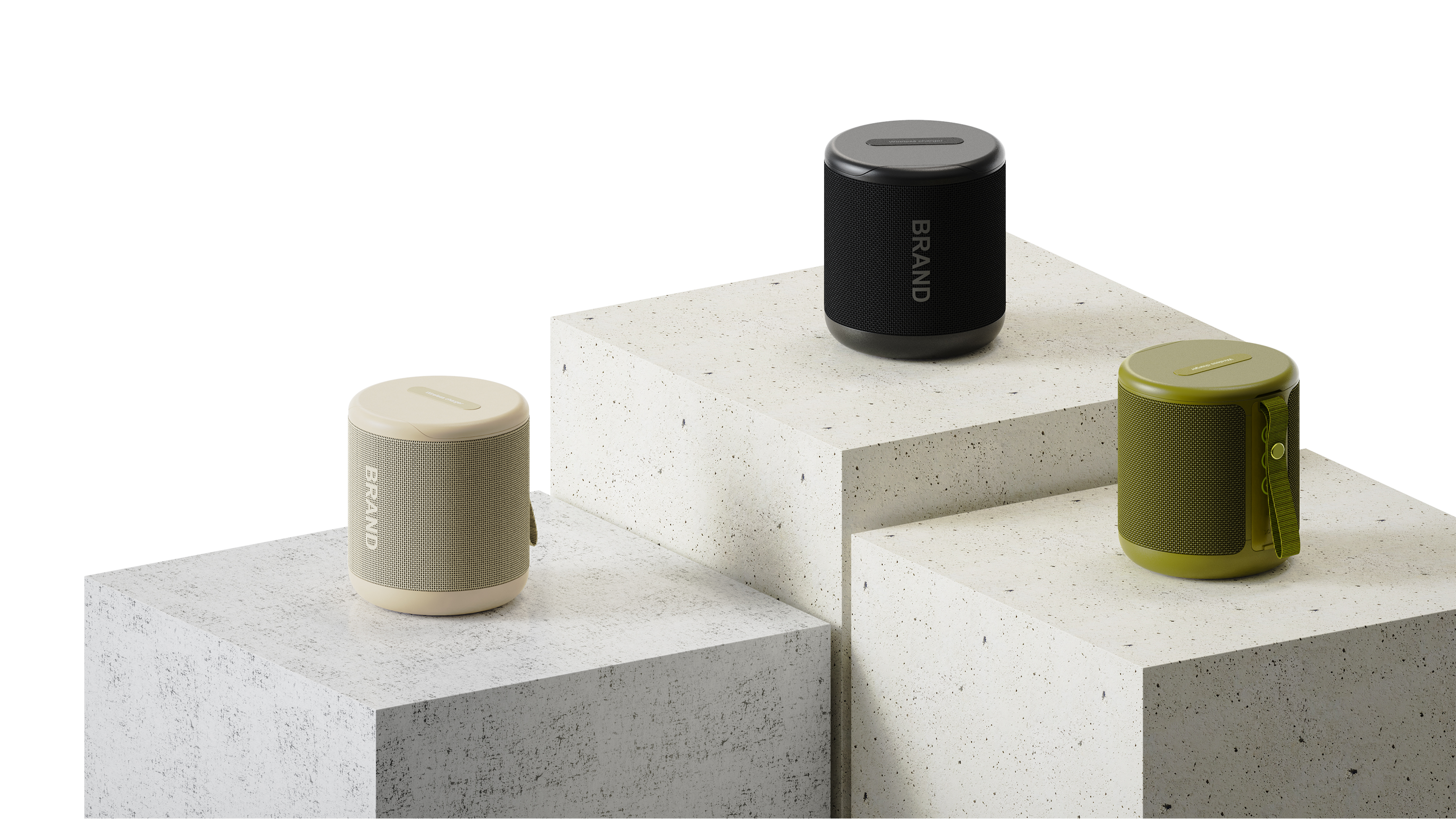 loudspeaker box，Bluetooth，Wireless charging，cloth，portable，fold，