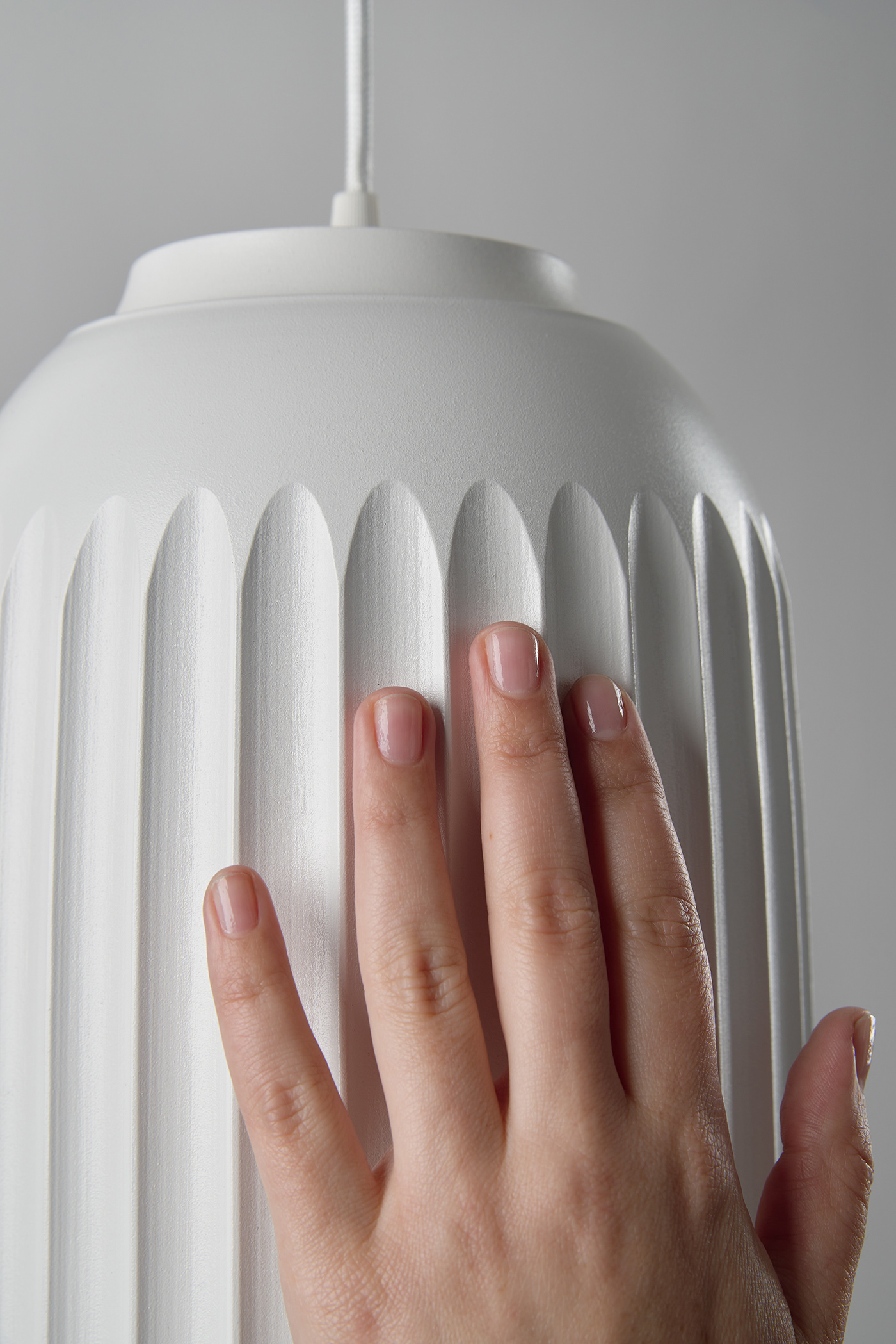 "Touch" series，lamps and lanterns，Ceramic lampshade，