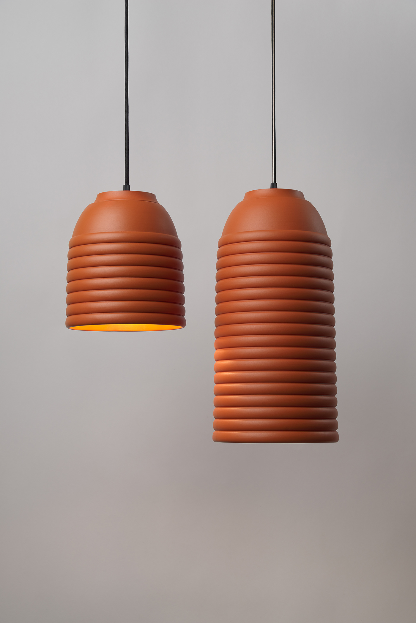"Touch" series，lamps and lanterns，Ceramic lampshade，