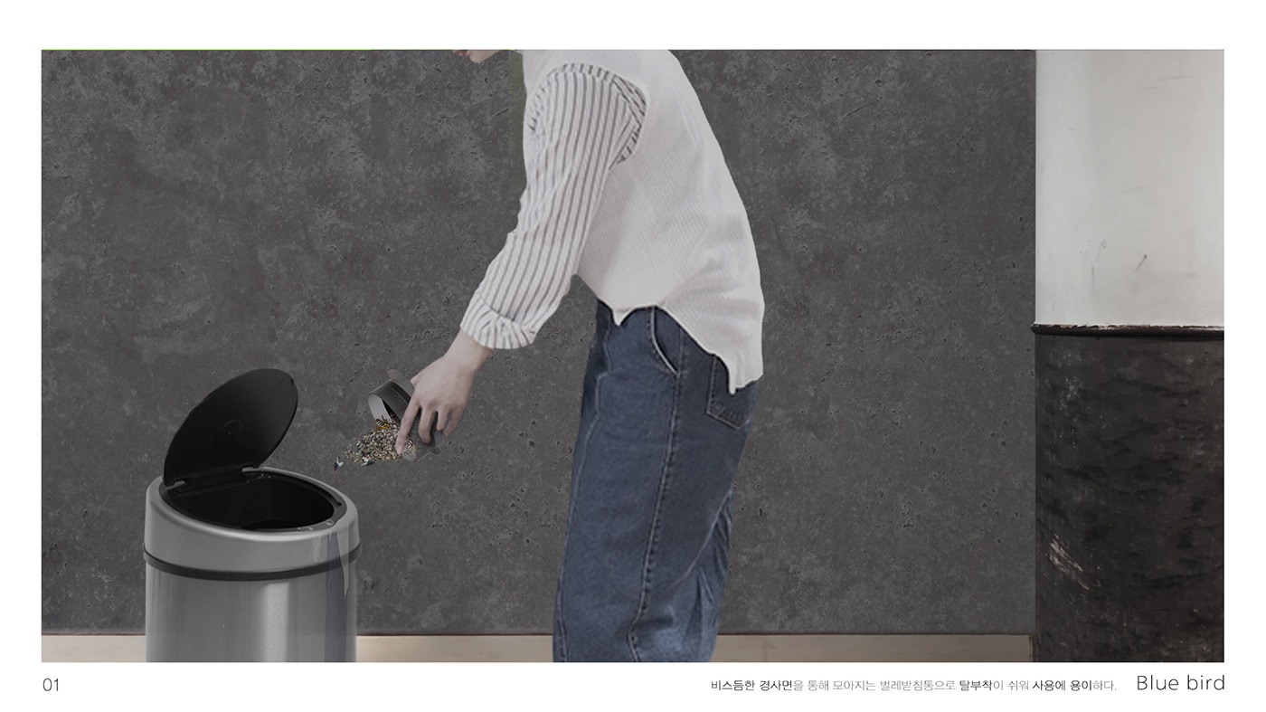 B L U E bird，cage，Explosion diagram，