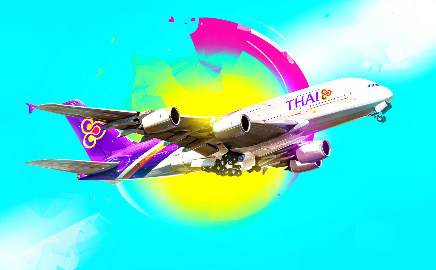 aircraft，Illustration，