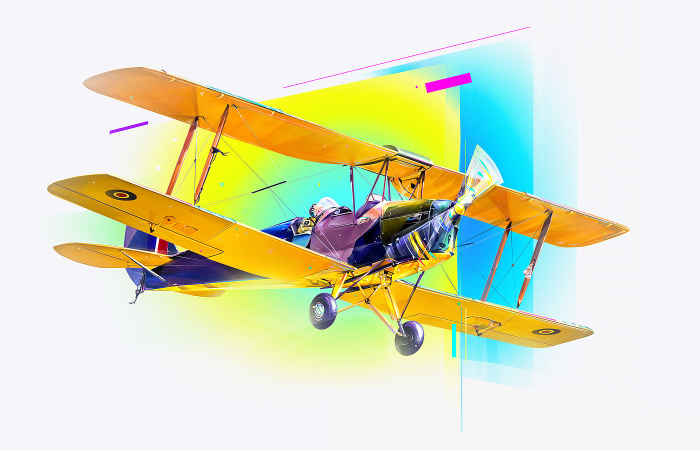 aircraft，Illustration，