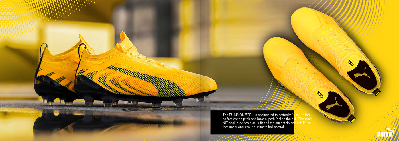 shoes，Puma，yellow，Splicing，