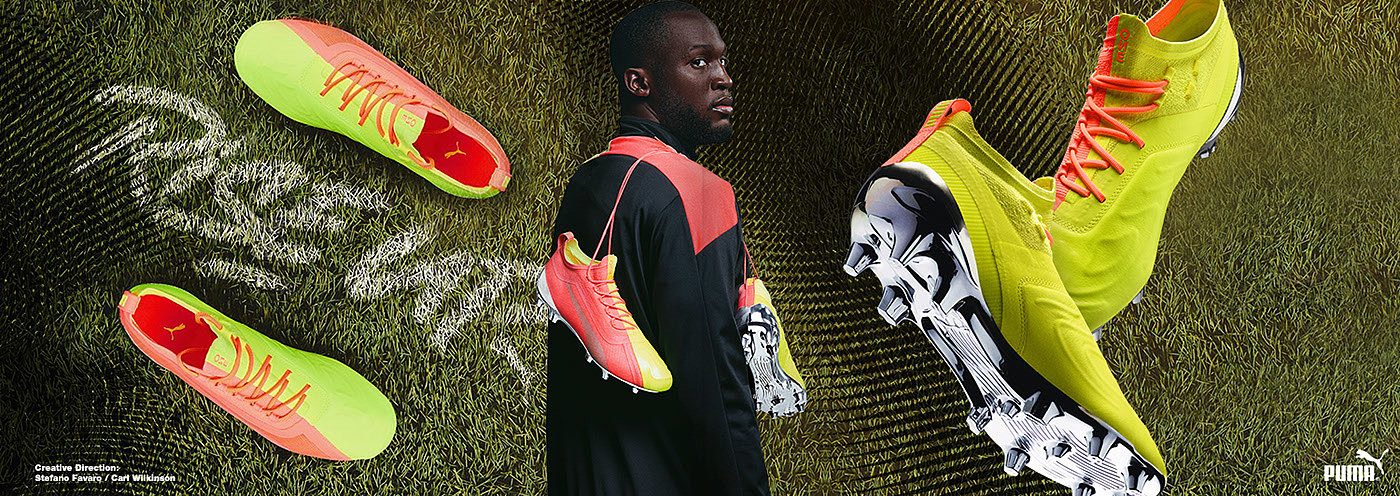 shoes，Puma，yellow，Splicing，