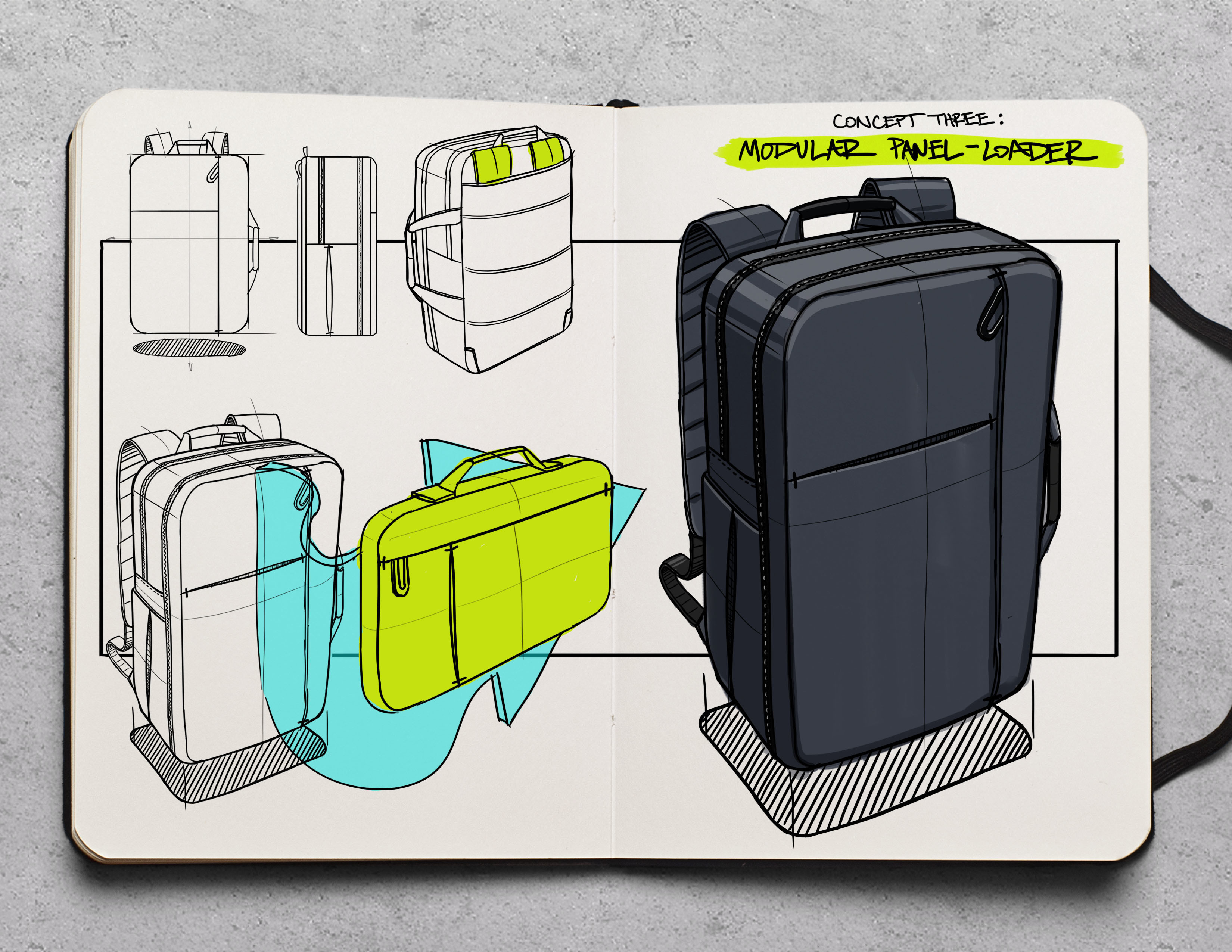 comfortable，Large capacity，Simplicity，Bian Jie，fashion，