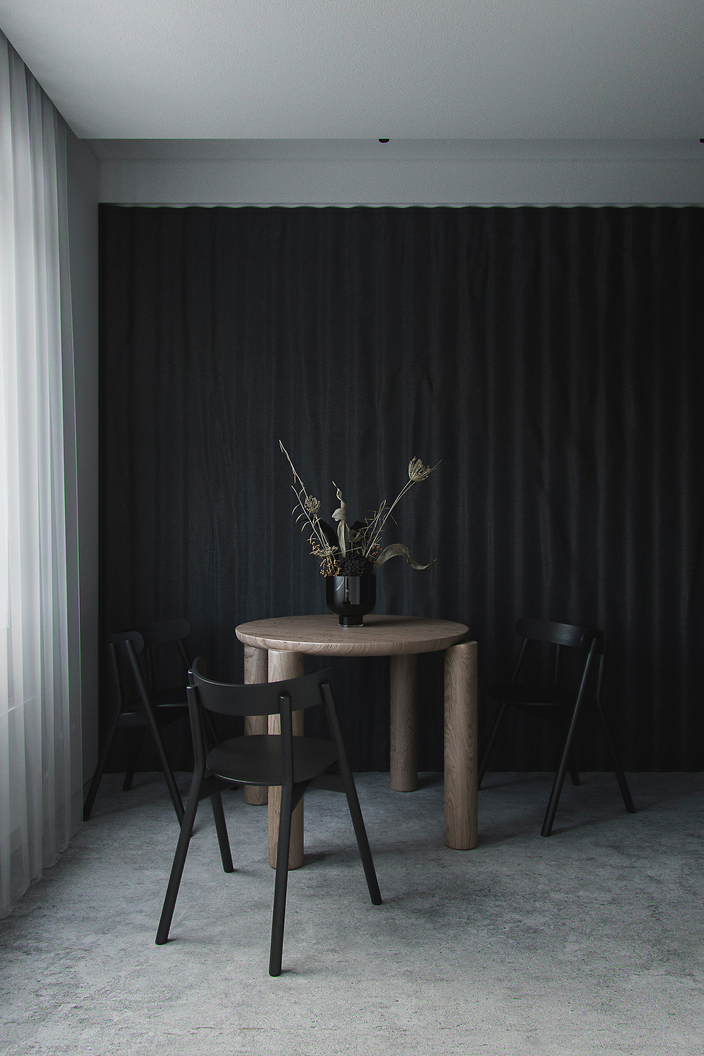 apartment，Nighthawk，Diablo system，bedroom，kitchen，