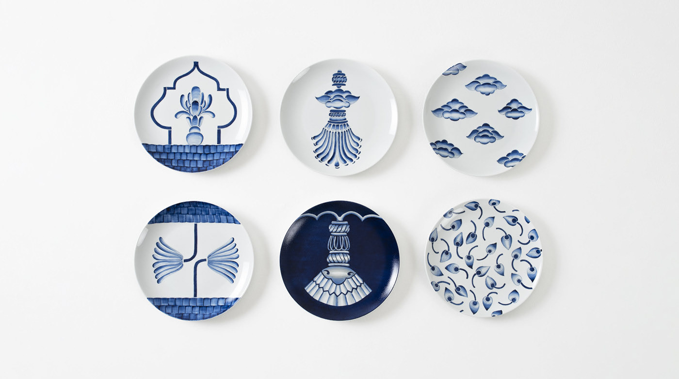 Noise，porcelain plate，manual，Artwork，