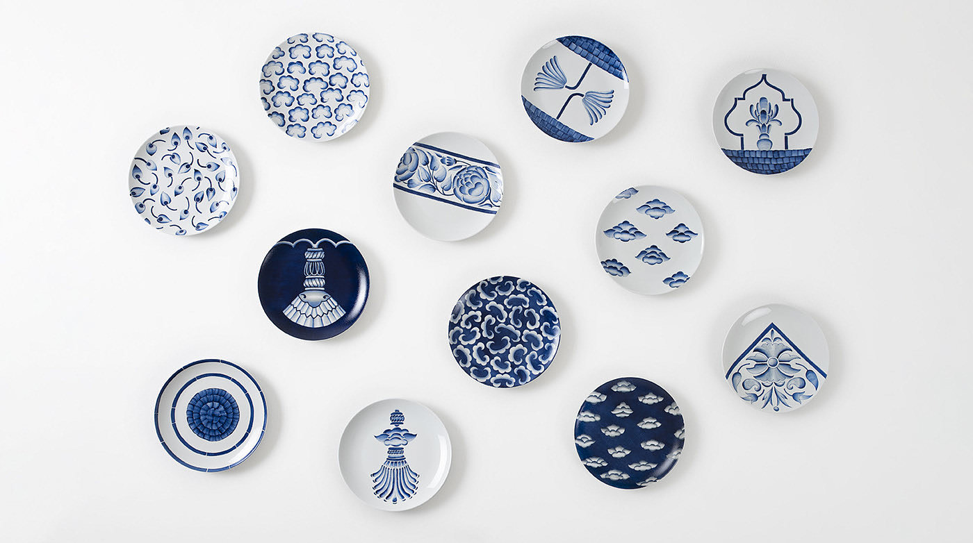 Noise，porcelain plate，manual，Artwork，