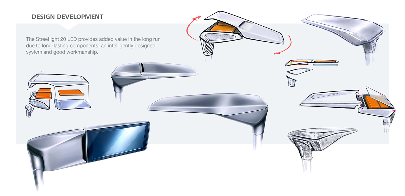 street lamp，originality，Design，lighting，street，