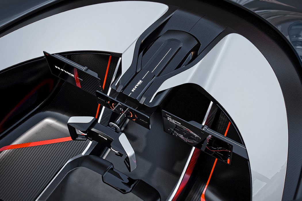 RAW，Super car，carbon fibre，Scissor doors，