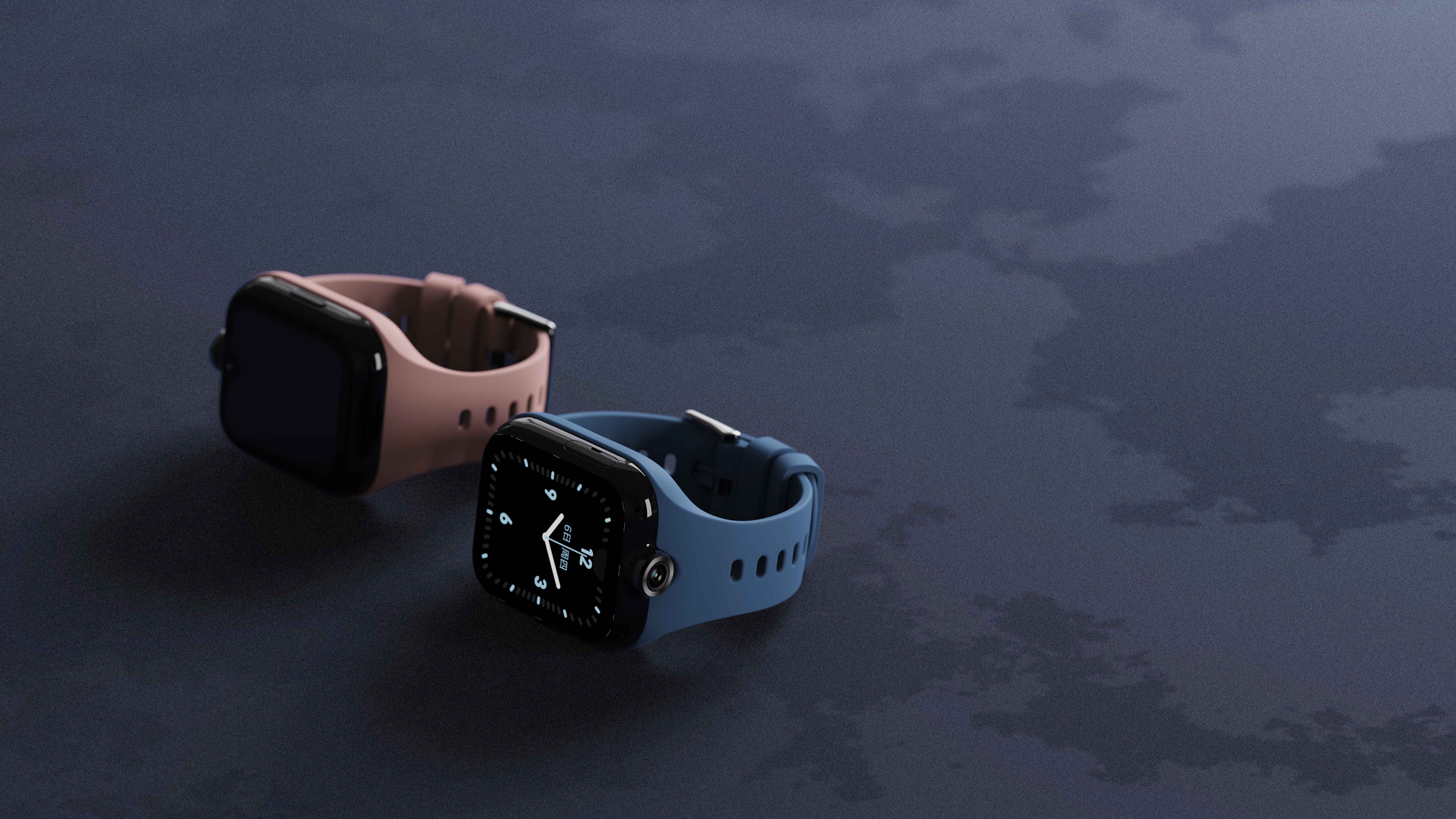 Intelligent Watch，Learning Watch，industrial design，millet，Camera，Full screen，Mellow，Wrist watch，product design，Integrated strap，