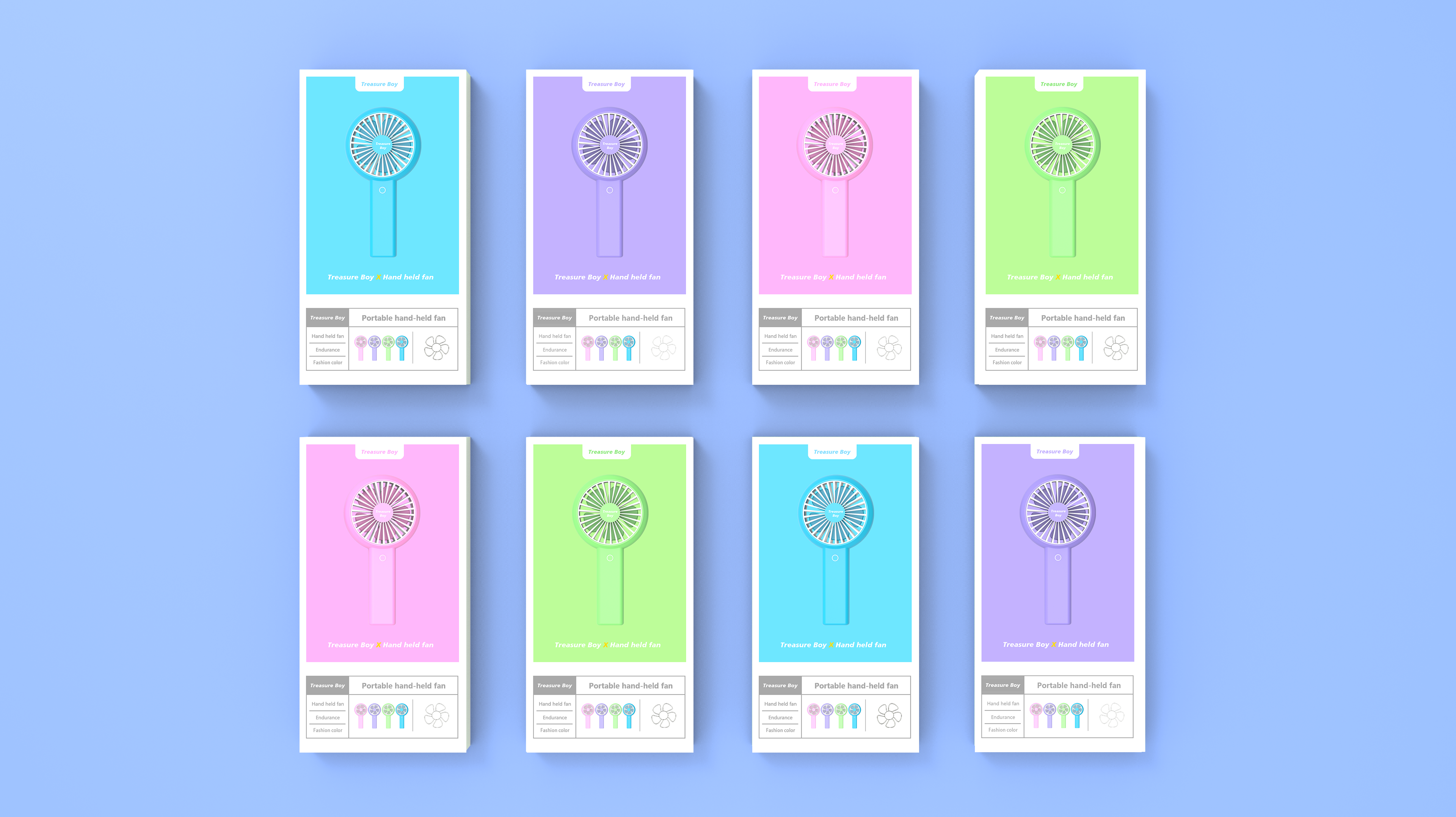 Handheld fan，packing，Summer，scene，Render，electronic product，Consumer digital，Portable，