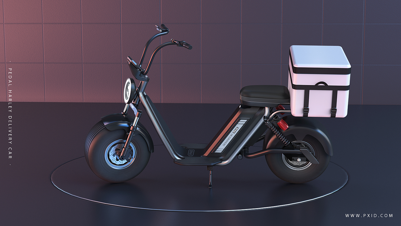 Electric vehicle design，Electric motorcycle，Harley electric vehicle，Take out car，