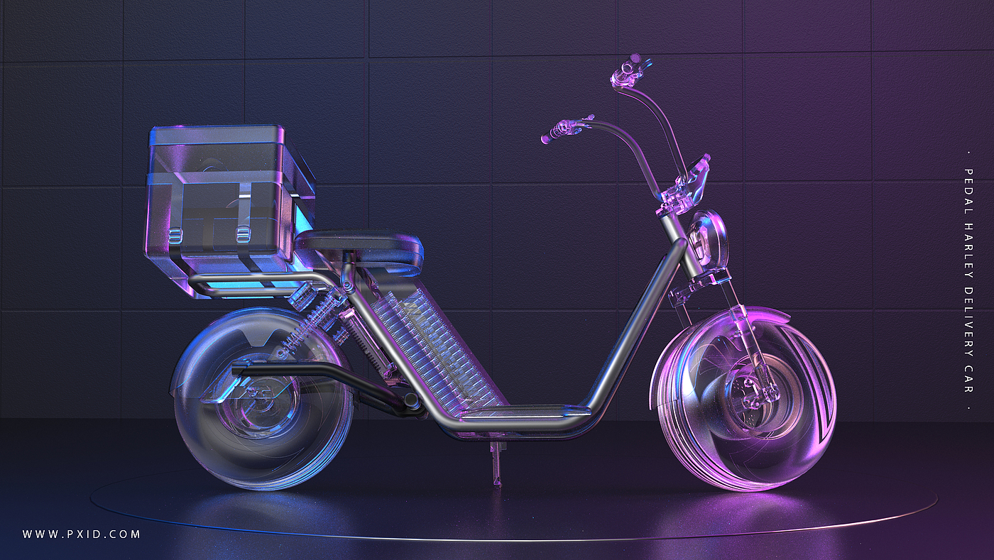 Electric vehicle design，Electric motorcycle，Harley electric vehicle，Take out car，