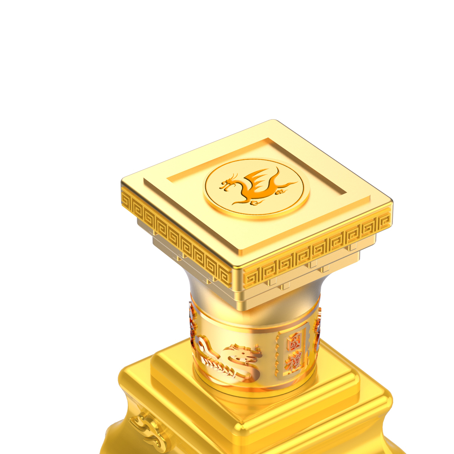 Baijiu bottle type packaging design，