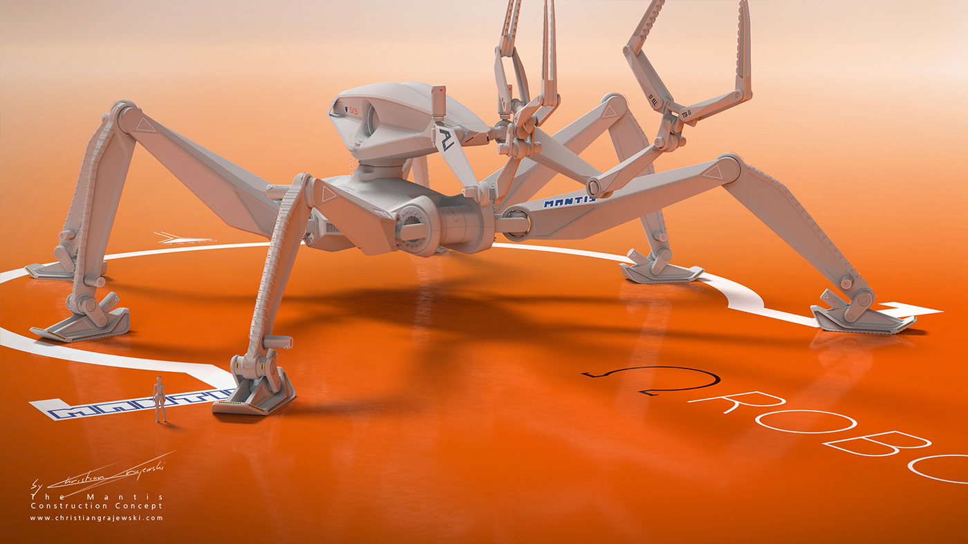 The Mantis，Mantis grey shadow，Futurism，