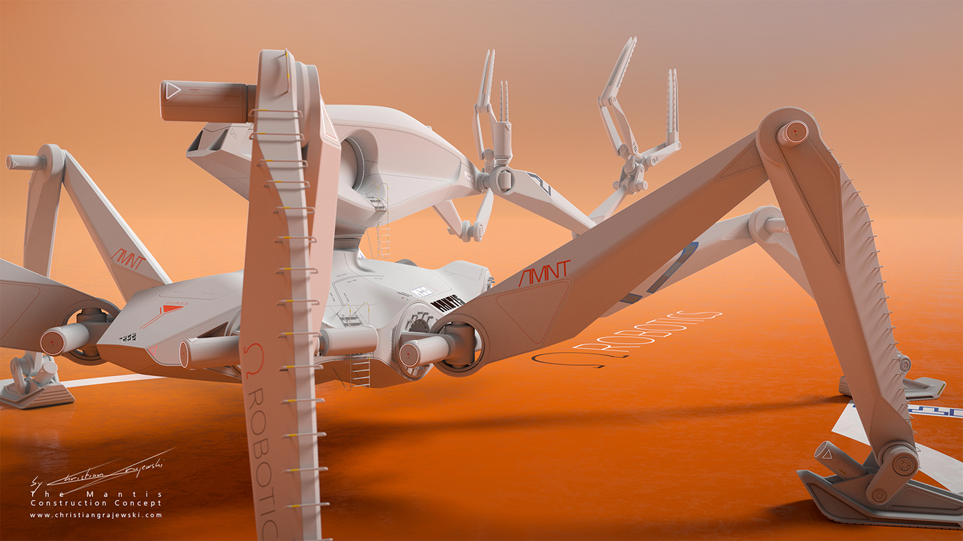 The Mantis，Mantis grey shadow，Futurism，