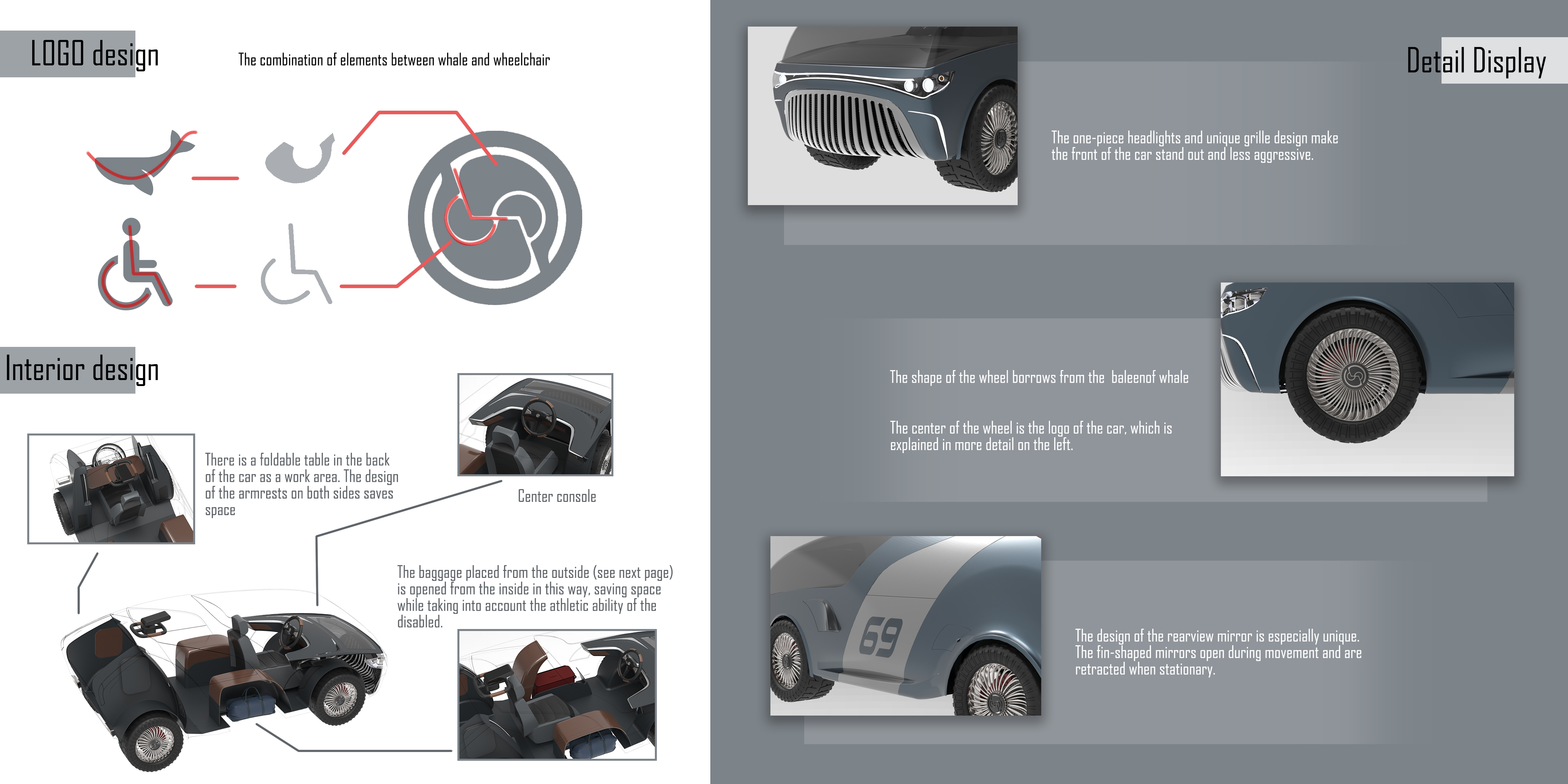 Self driving tour for the disabled，