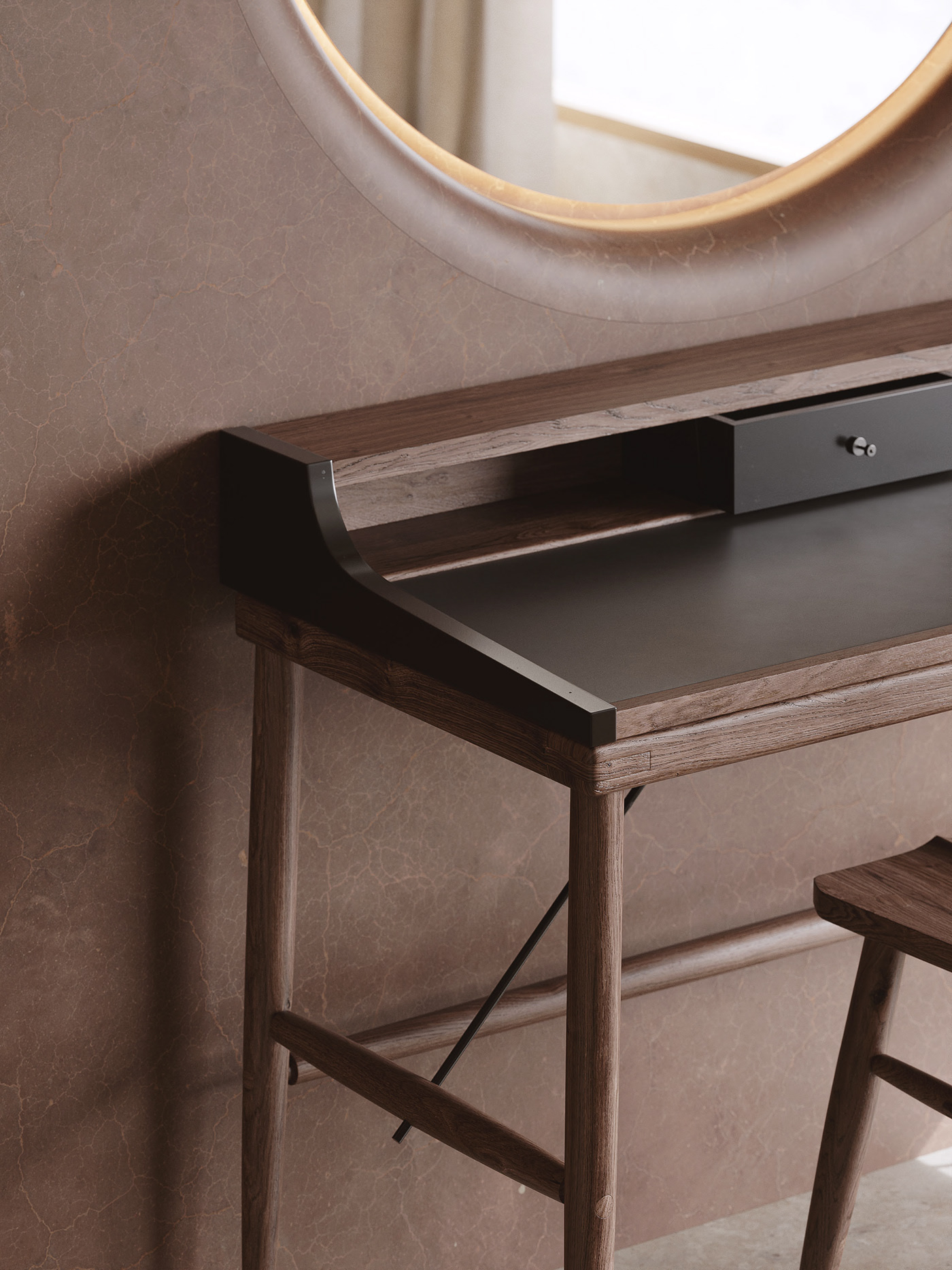 STONE BEDROOM，bedroom，Interior design，