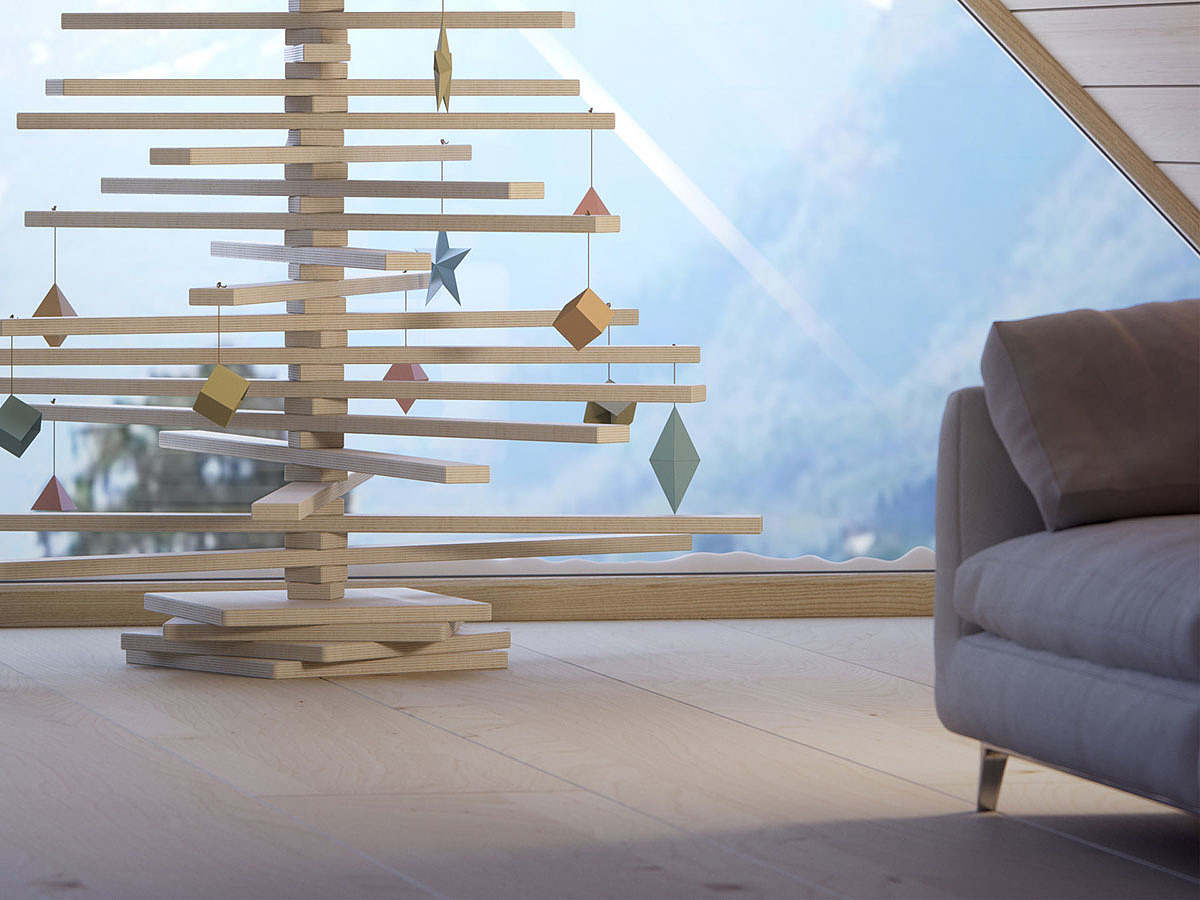 Christmas，christmas tree，visualization，3d，