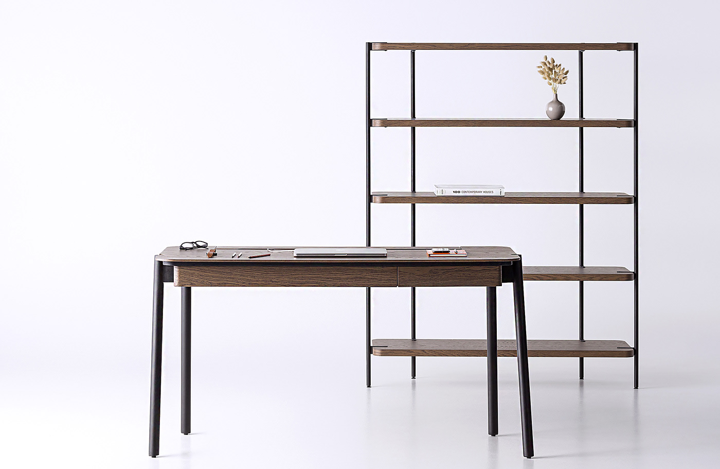 desk，fillet，wooden ，Simplicity，