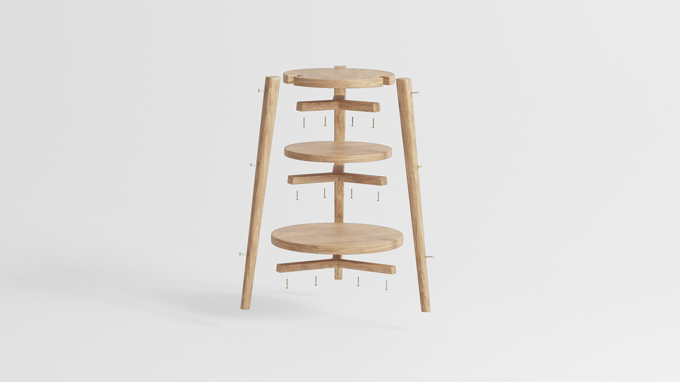 chair，wooden ，removable，facilitate，