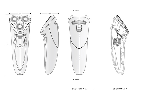 Philips，Electric，razor，Design，brand，