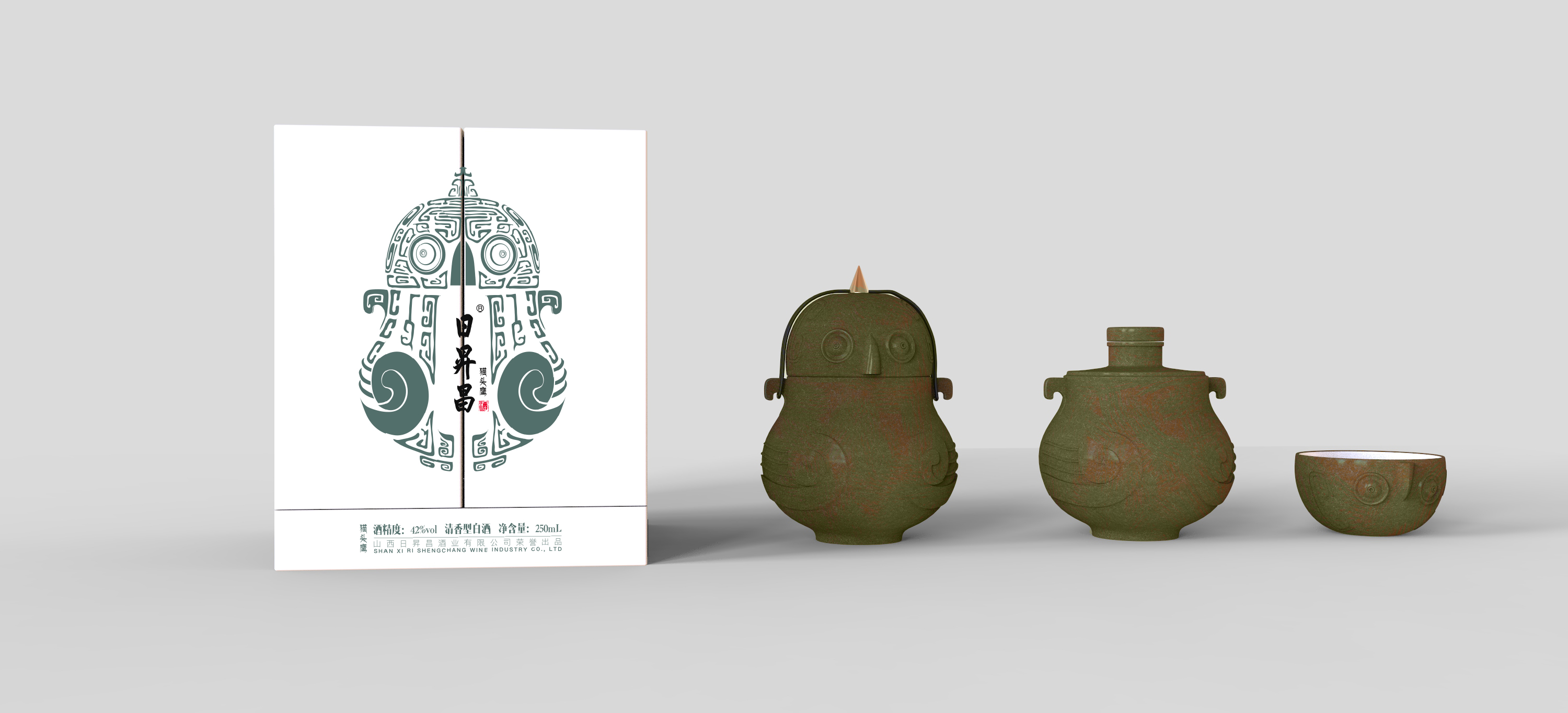 Packaging, wine, product design，