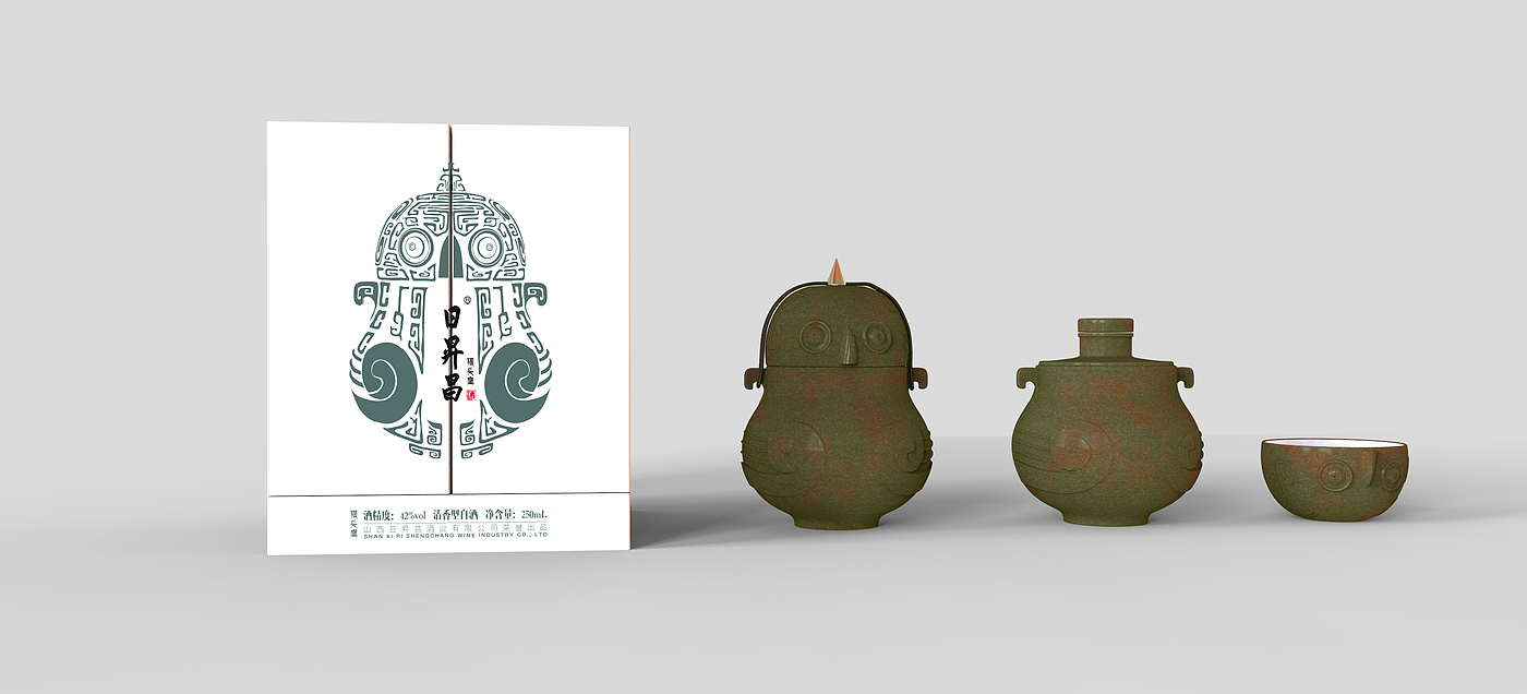 Packaging, wine, product design，