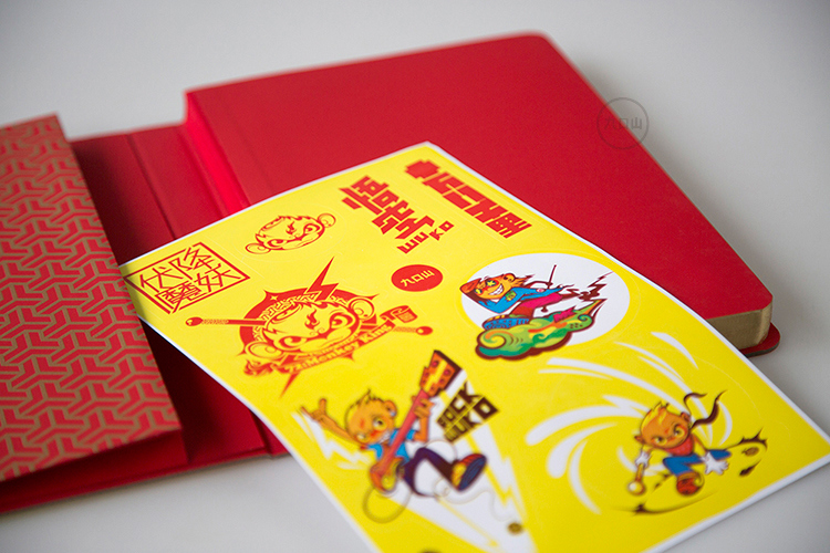 name of a fictitious monkey with supernatural powers，modelling，notebook，originality，Design，